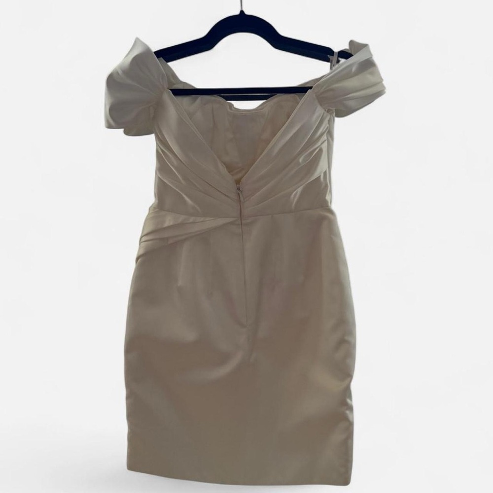 W Too by Watters Marlina Wedding Mini dress size 6 - Picture 7 of 9